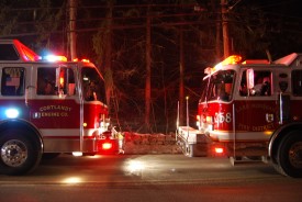 Montrose Engine 121 and Mohegan Engine 258