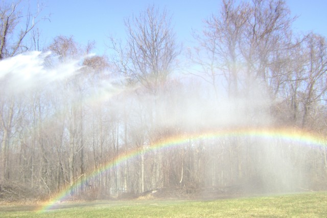 Hoselines Create Nice Rainbow