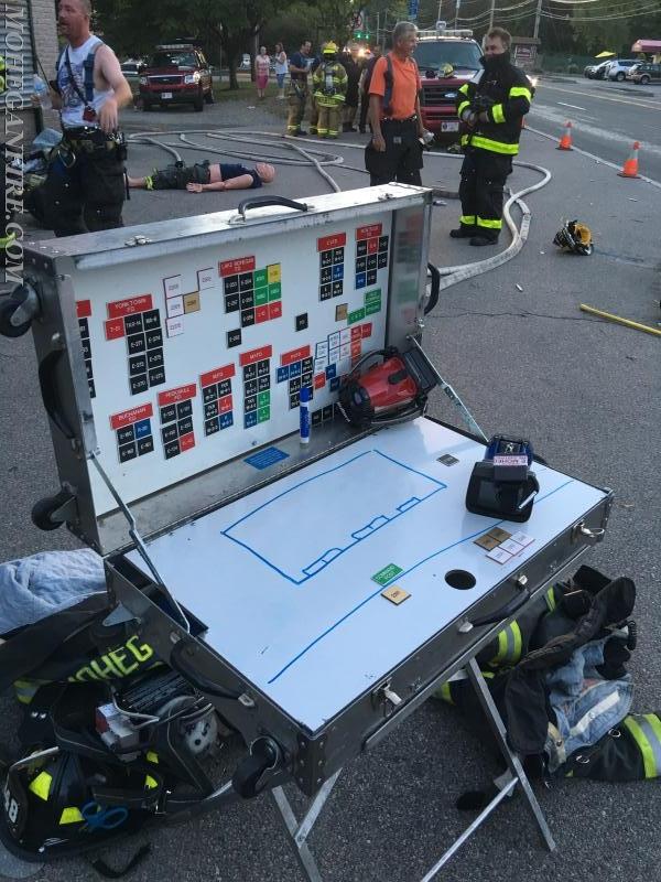 Command Post for Former Mohegan Beer and Soda Hands-On Training 