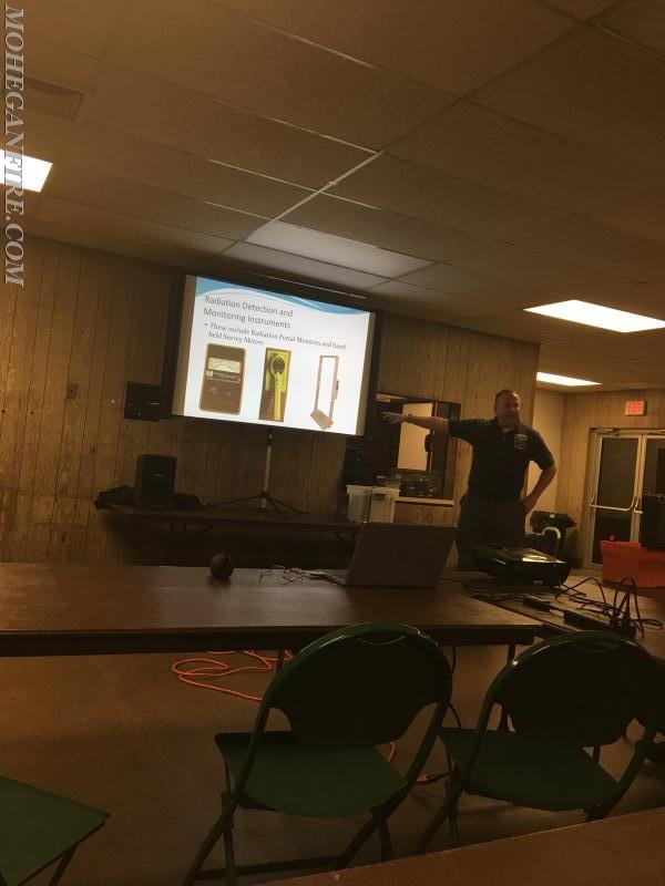 Westchester County DES Radiological Training at Station #3 on 11/9/16