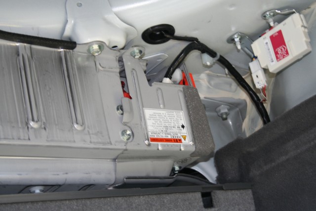 What the Electrical Pack Looks Like in the Trunk