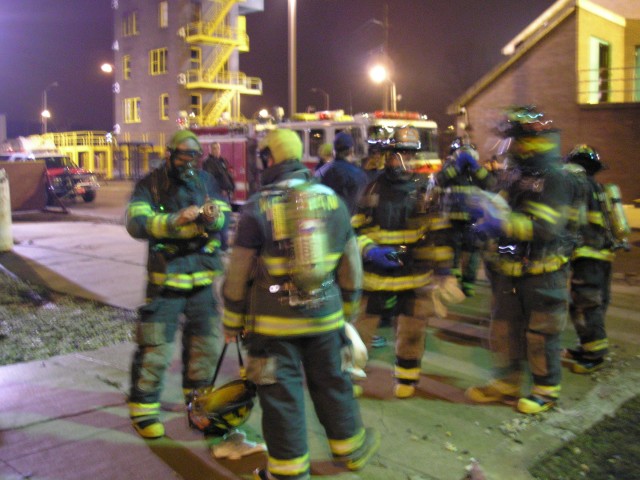 The New Firefighters Getting Ready To Test Their Skills In The Smoke House 