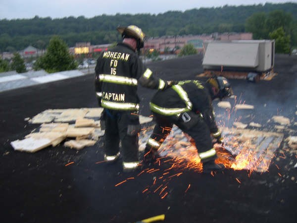 Roof Ventalation Drill at Former Frank's Nursery 