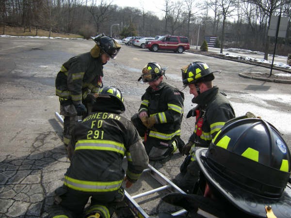 Deputy Chief Hecker Explains The Various Components Of The Ladder 