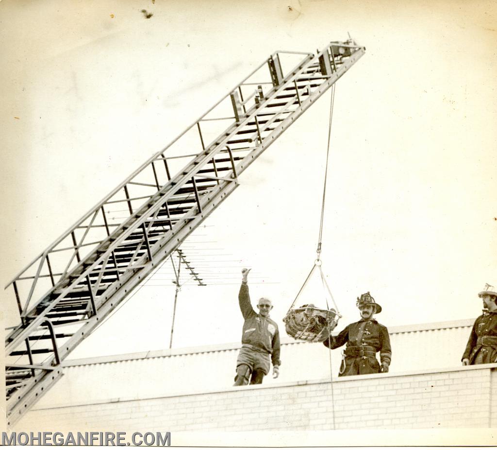 Ladder Drill at Hudson Valley Hospital (then called Peekskill Community Hospital)