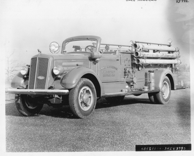 Delivery Photo Of Engine 251: 1941 Mack 505S Series Pumper