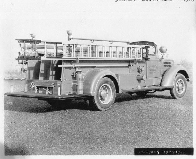 Delivery Photo Of Engine 251: 1941 Mack Pumper