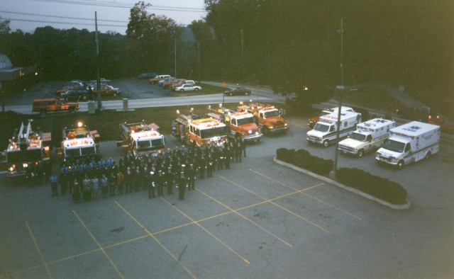 Chief John Bohannon's Inspection Linup in 1994