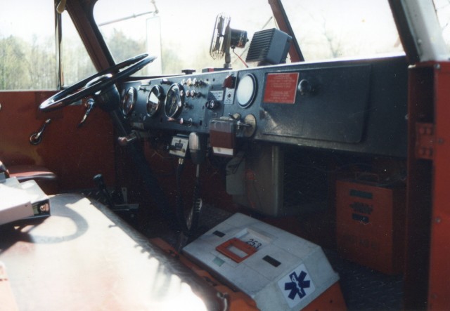 The Front Seat And Driver's Area