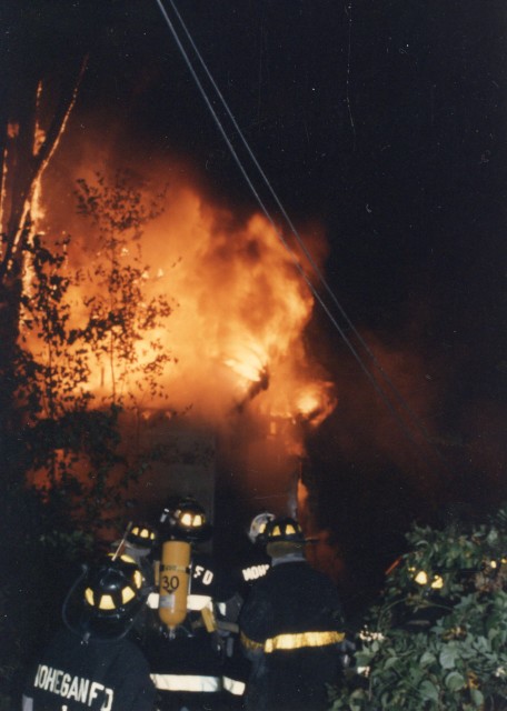 Chelsey St Fire In Mohegan Highlands In 1990