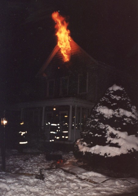 Beverly Rd Structure Fire in 1990's