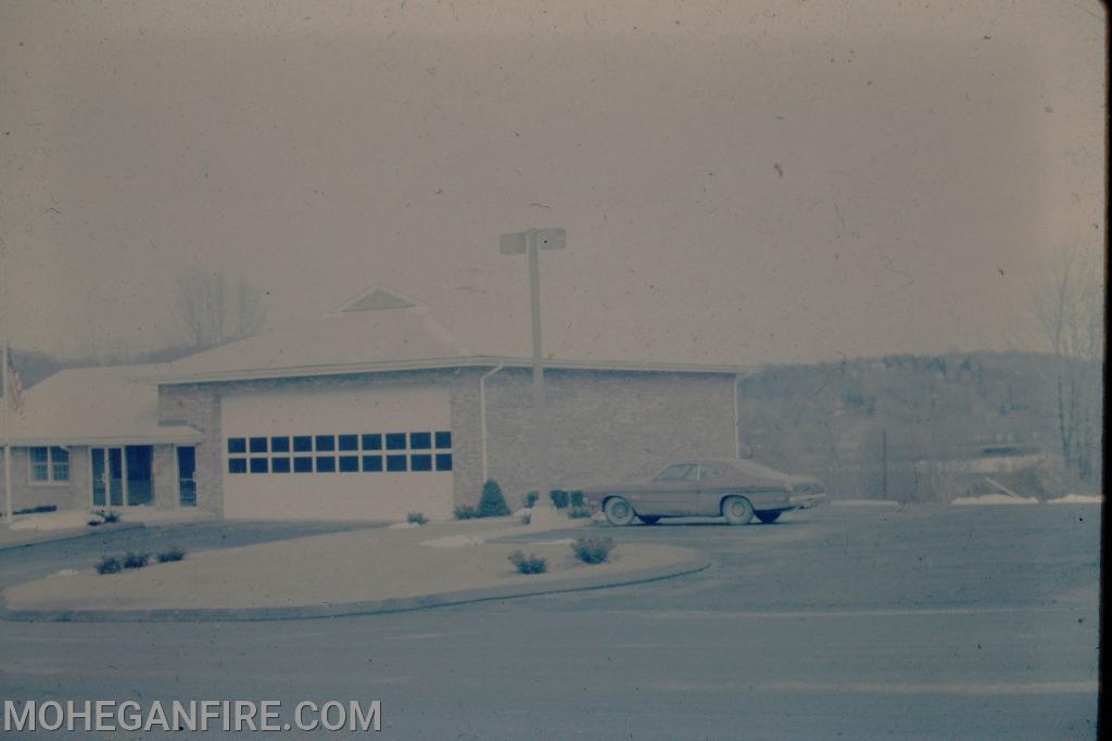 Our Jefferson Valley Fire Station back in 1973. Photo by Jim Forbes 