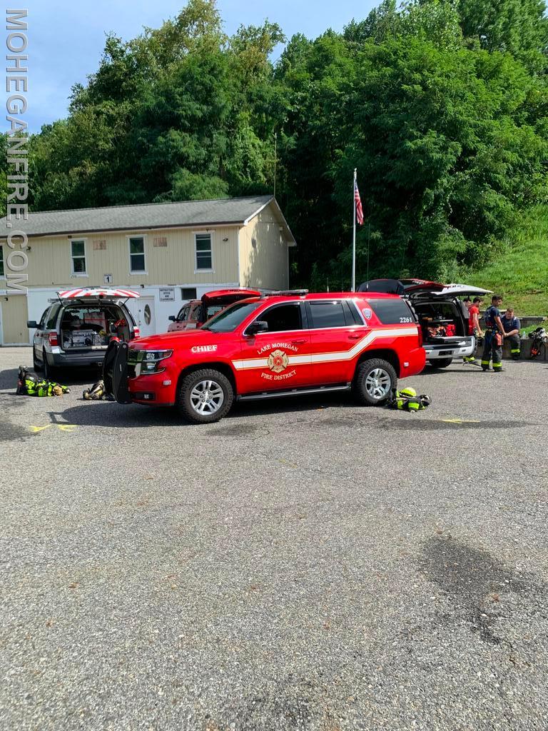 Live Burn Drill Held in Putnam County - Mohegan Volunteer Fire Association