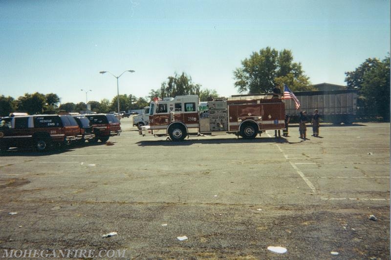 Staging At Yonkers Raceway 9/12/01 
