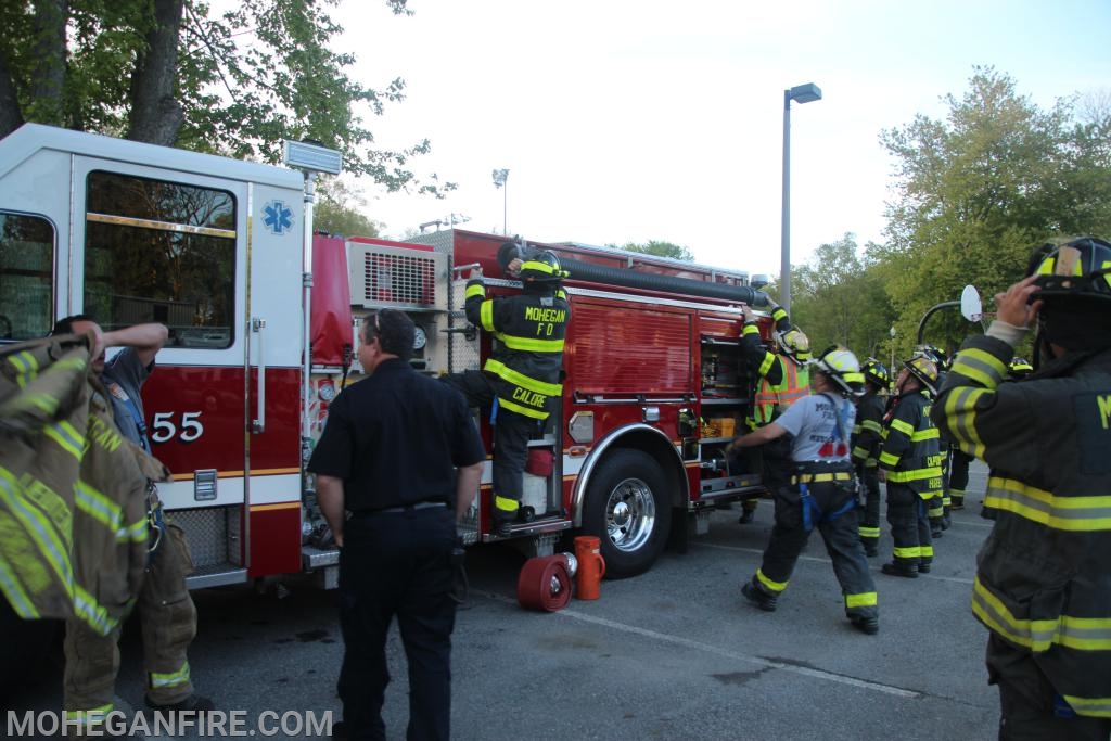 Drafting and Hoseline Operations Training - Mohegan Volunteer Fire ...