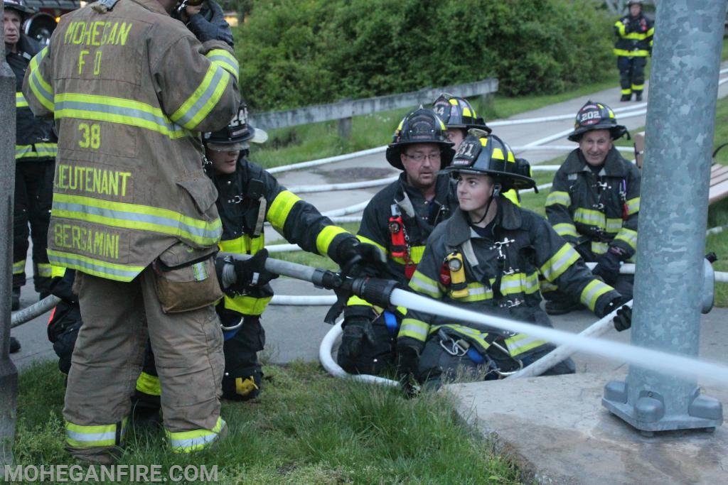 Drafting and Hoseline Operations Training - Mohegan Volunteer Fire ...
