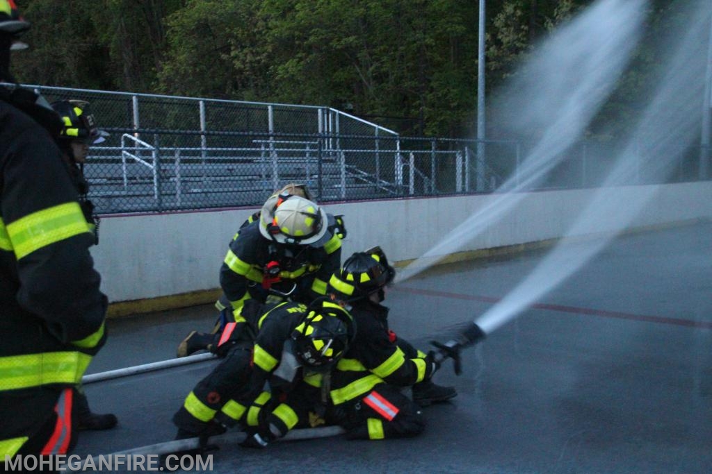 Drafting and Hoseline Operations Training - Mohegan Volunteer Fire ...